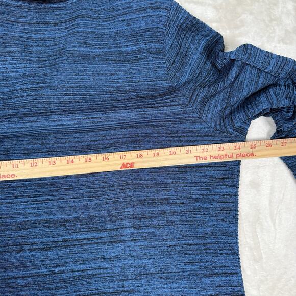 Misook Cardigan Topper Jacket Women's Size XL Long Blue Black Button Acrylic - Picture 5 of 6